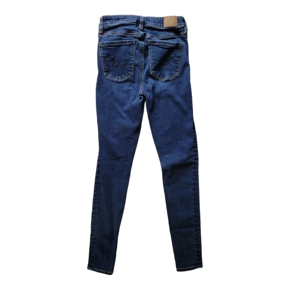 American Eagle Super Hi Rise Jegging Sz 2 - Picture 4 of 11